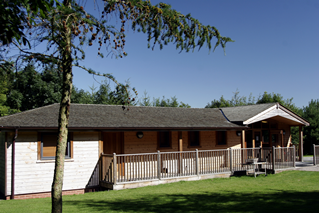 Rosliston Forestry Centre lodge