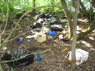 Sarry fly-tipping