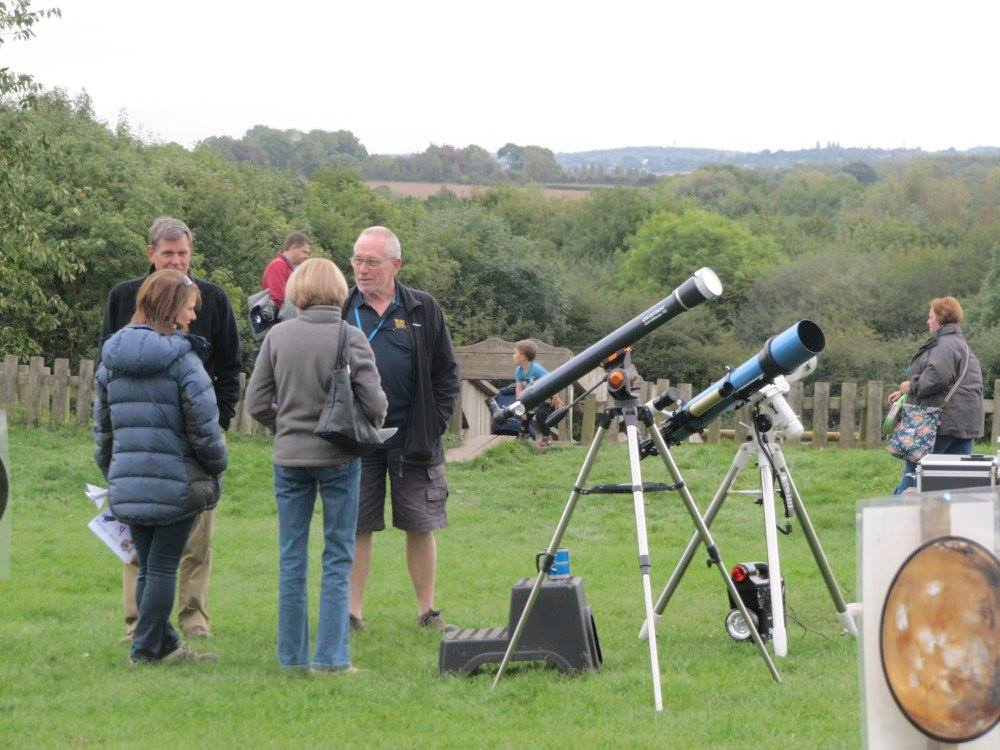 Science Discovery Day telescopes